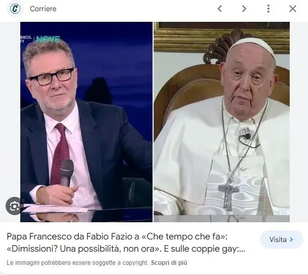 che-tempo-che-fa-papa-francesco-dimissioni-sono-una-possibilita-ma-non-ora-dio-benedice-tutti-anche-le-coppie-omosessuali